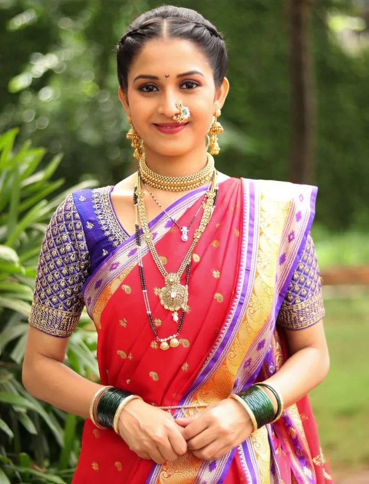 Mahima Mhatre in Saree