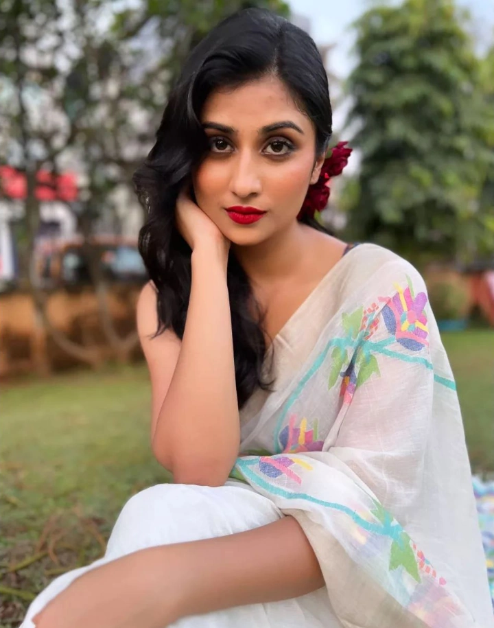 Rasika Wakharkar in a Garden