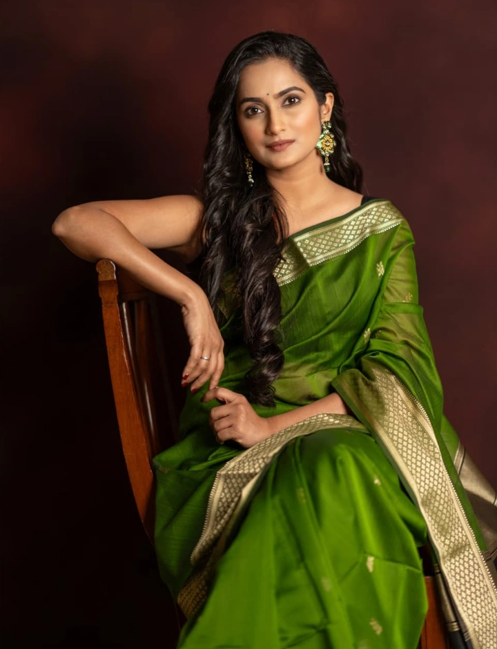 Aetashaa Sansgiri in Hot Saree Image