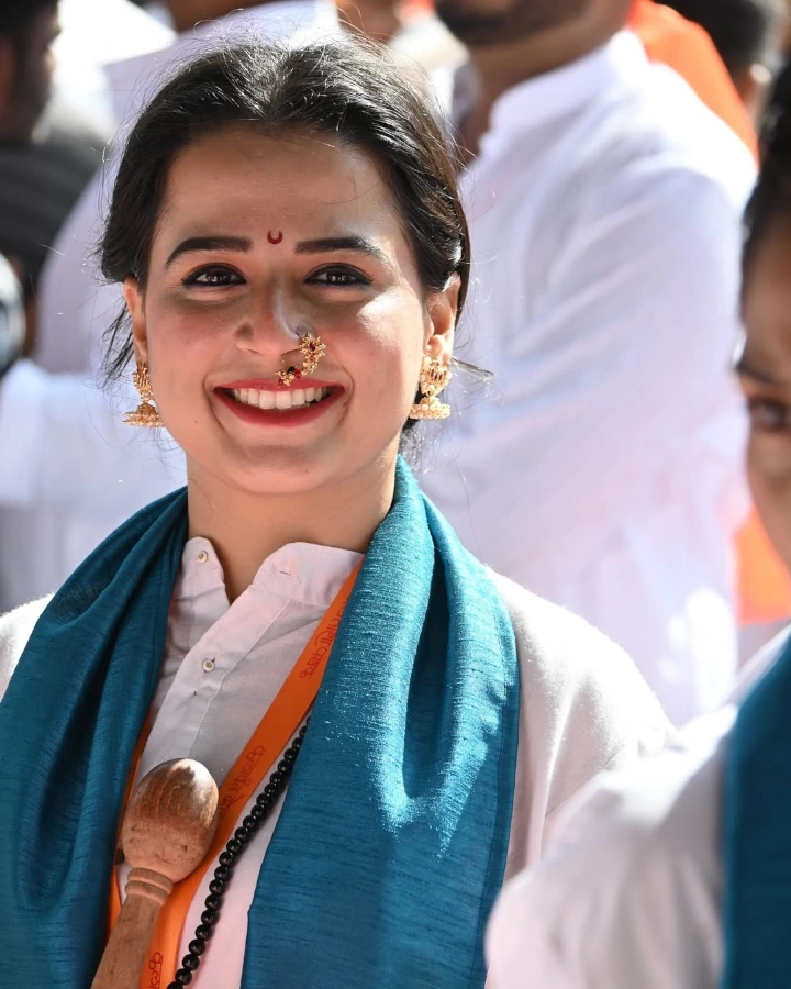 Prajakta Gaikwad's Cute Smile
