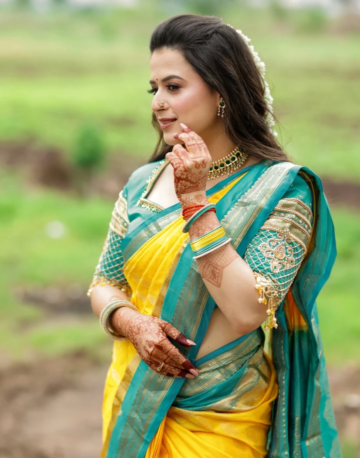 Prajakta Gaikwad's Hot Looks in Indian Attire