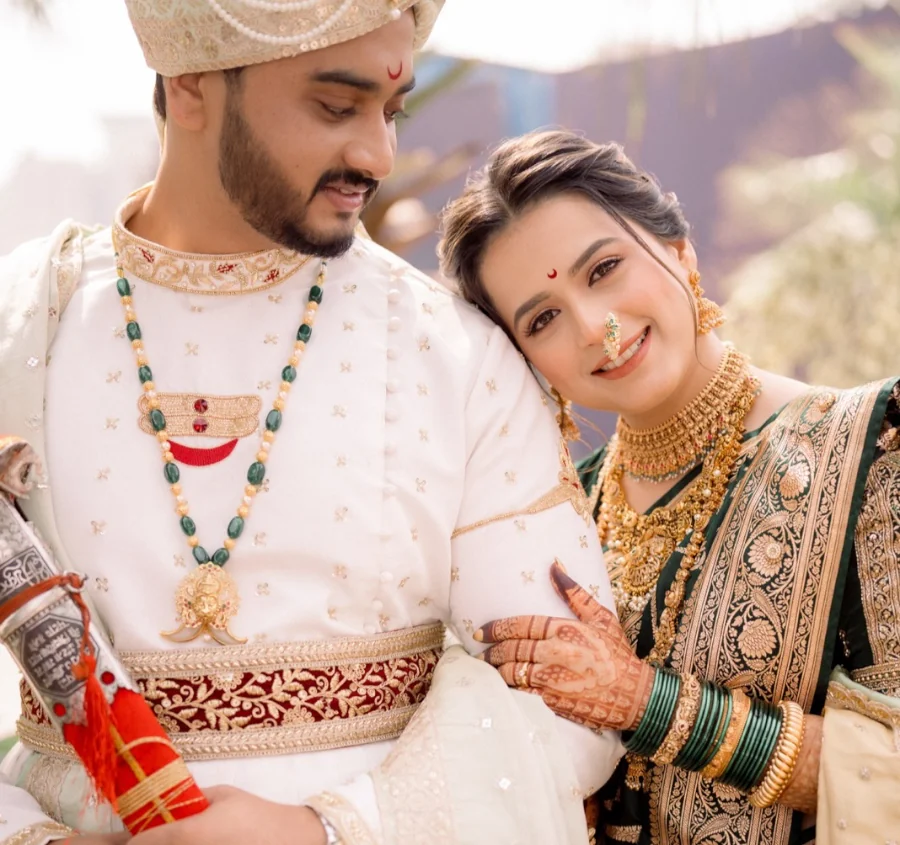 Prajakta Gaikwad's Husband's name is Shambhuraj Khutwad