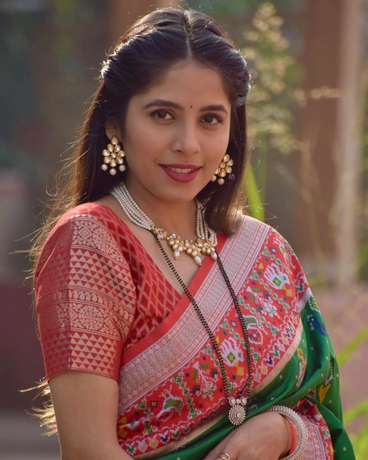 Sanika Kashikar Saree Image