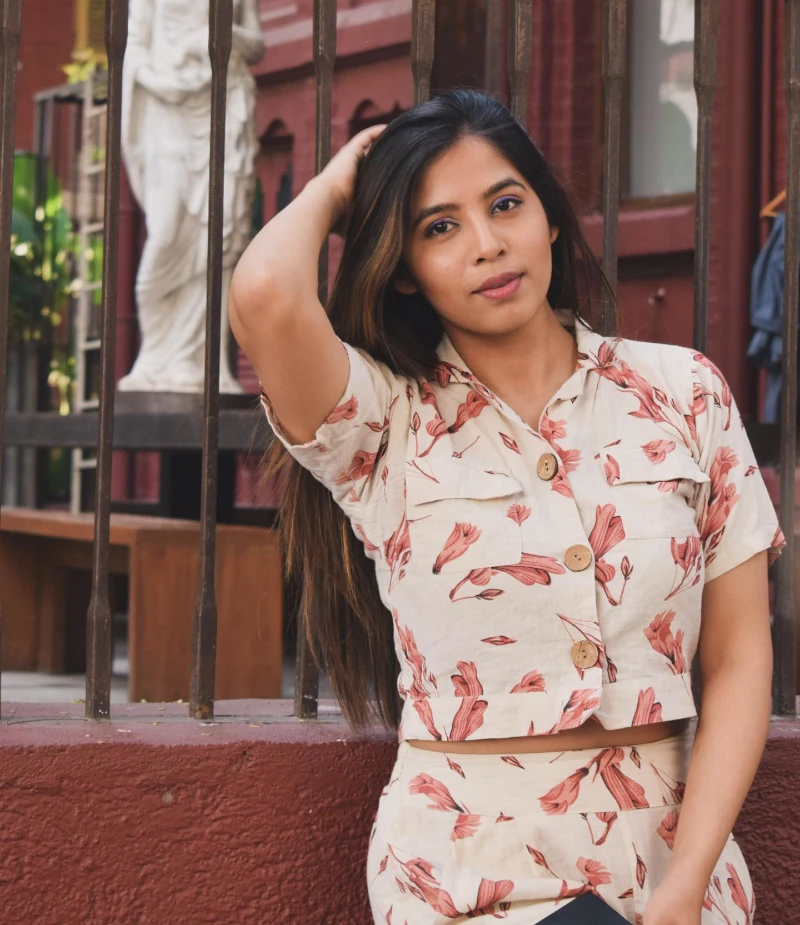 Sanika Kashikar has beautiful Dark Brown eyes