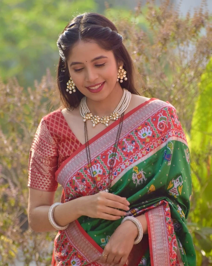 Sanika Kashikar in Hot Saree Image