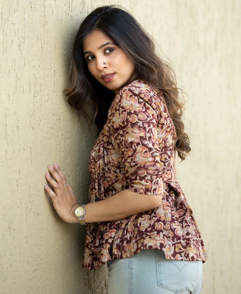 Sanika Kashikar's Beautiful Backless Dress