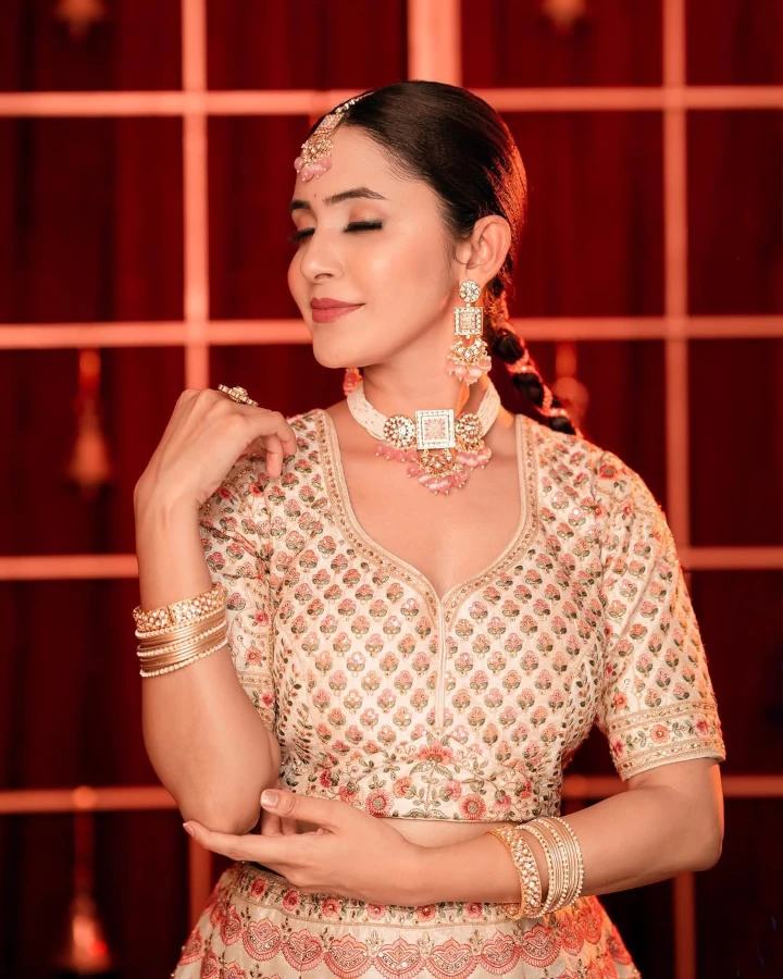 Anushka Sarkate is also very fond of imitation jewellery and shoes