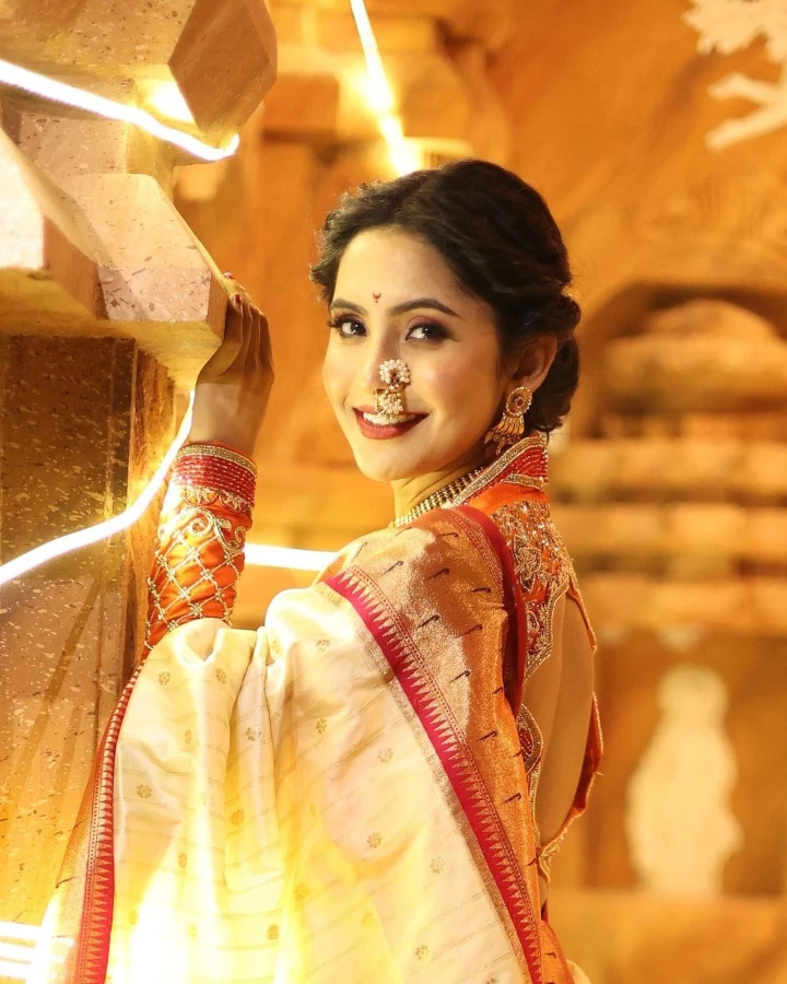 Anushka Sarkate's Diwali Celebration Images