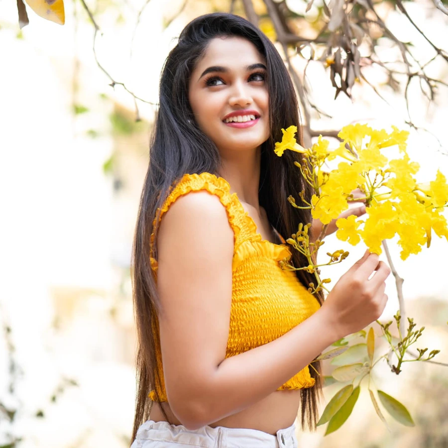 Reeshma Nanaiah Visiting a Local Garden