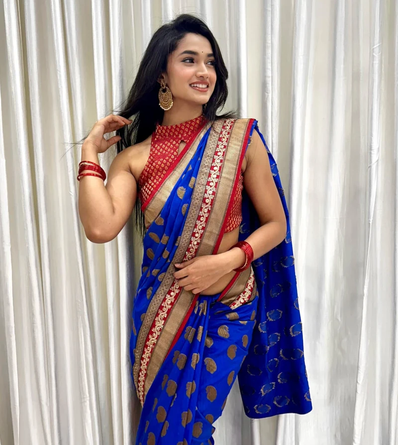 Reeshma Nanaiah in an Extremely Lovely Saree