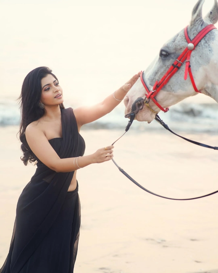 Ruchira Jadhav Relaxing on Beac