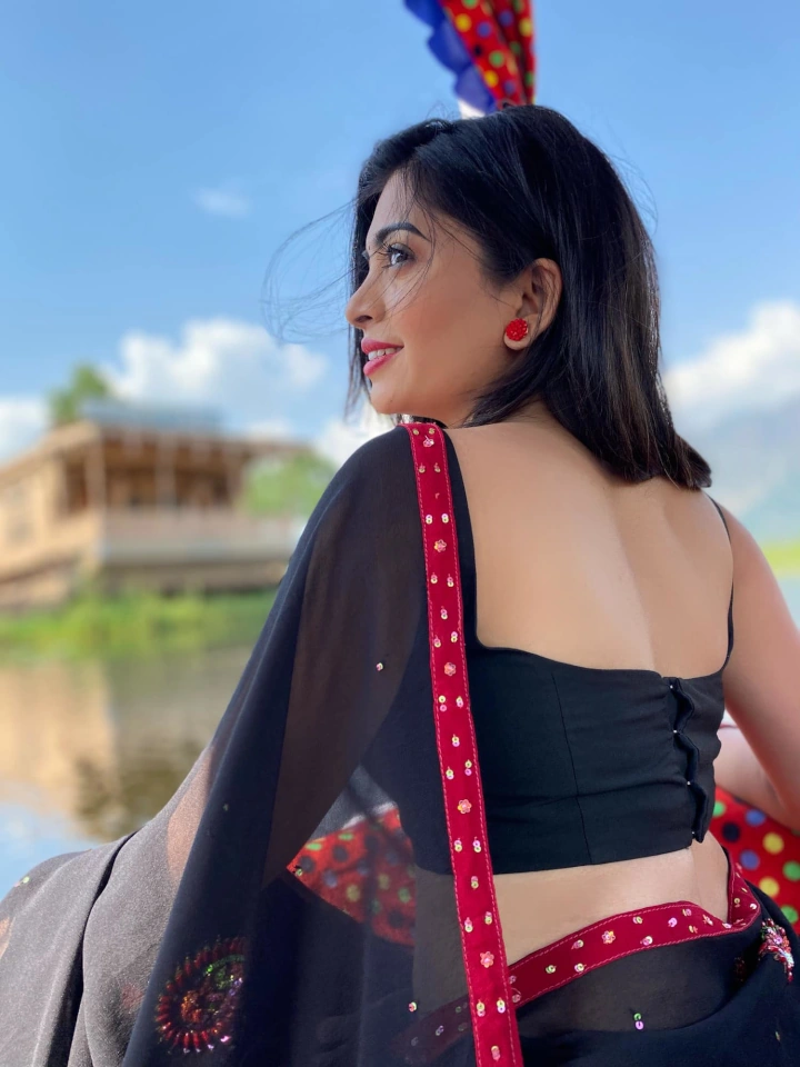 Ruchira Jadhav's Beautiful Back Image
