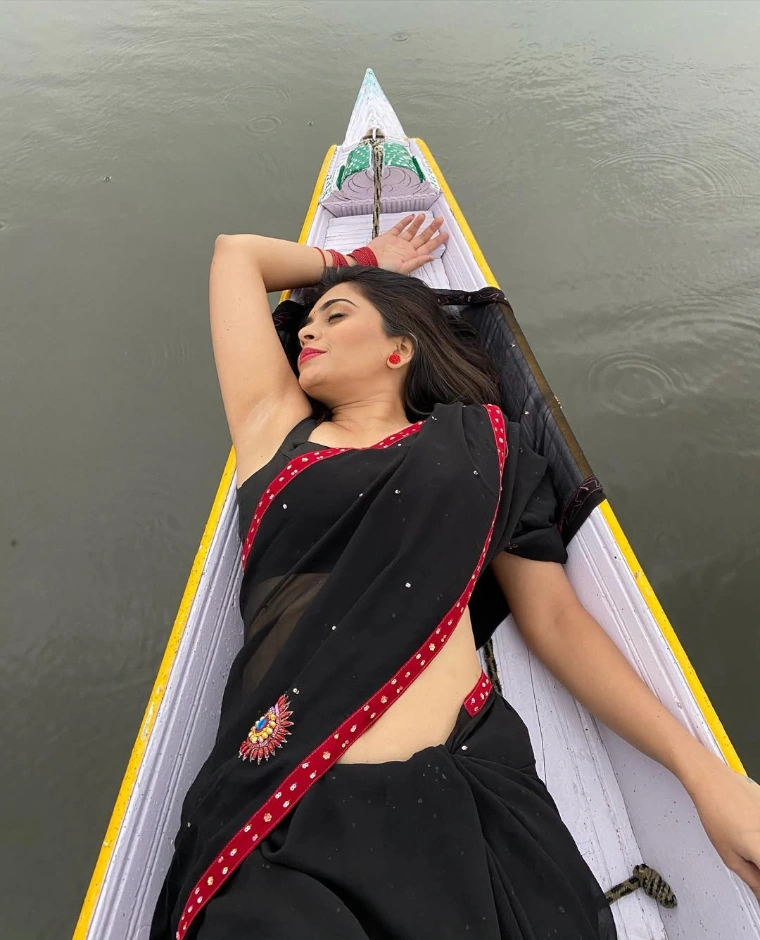 Ruchira Jadhav's Cute Pose for Image