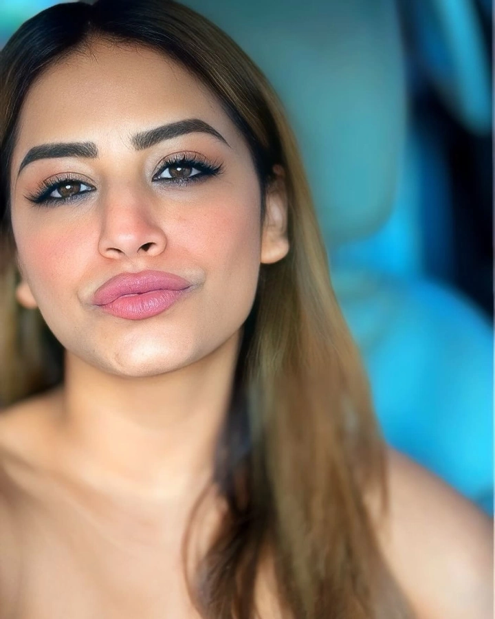 Bhumika Gurung has beautiful Dark Brown eyes