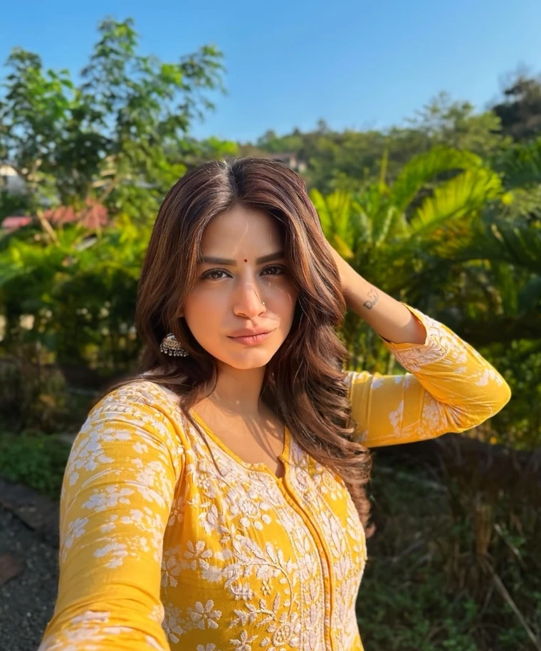 Bhumika Gurung looking Cute in Salwar Kameez