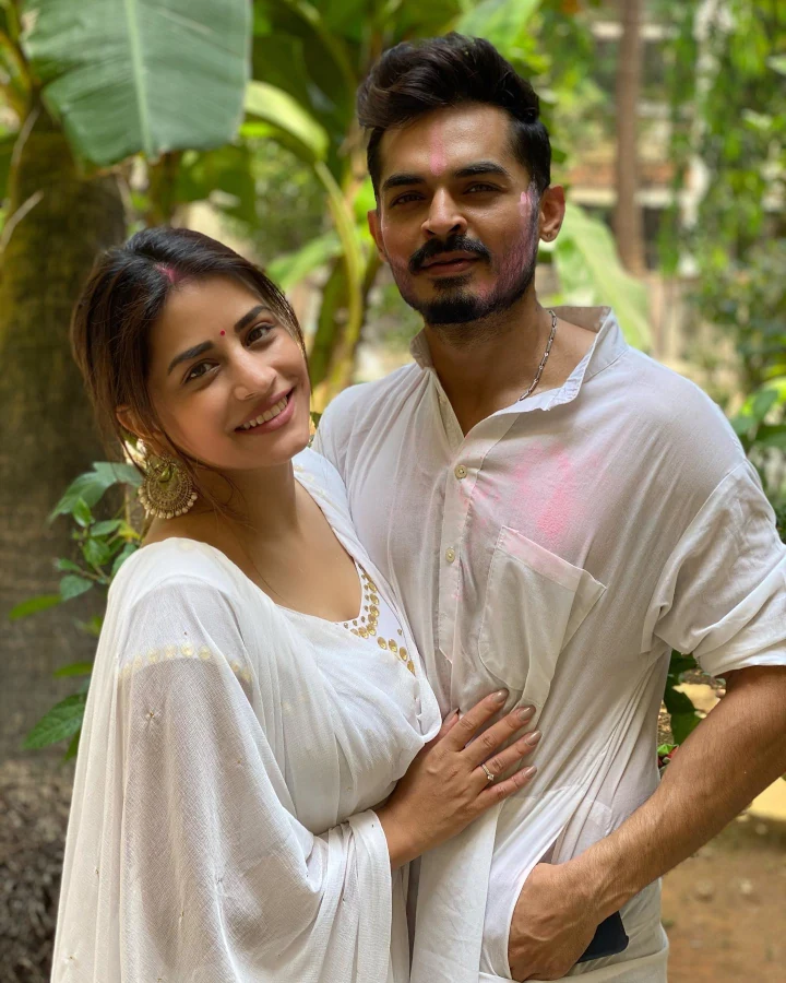 Bhumika Gurung with her Husband