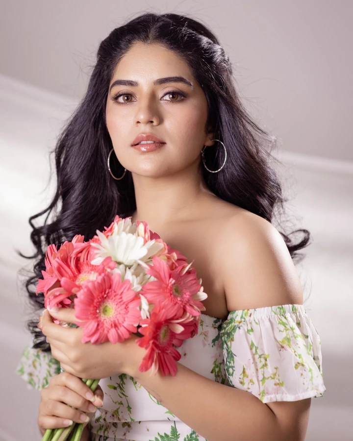 Megha Shetty in Triple Riding
