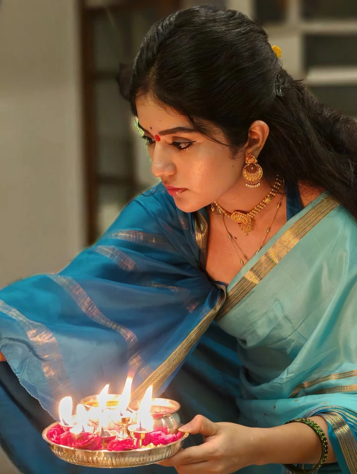 Megha Shetty is a devotee of Lord Ganesha