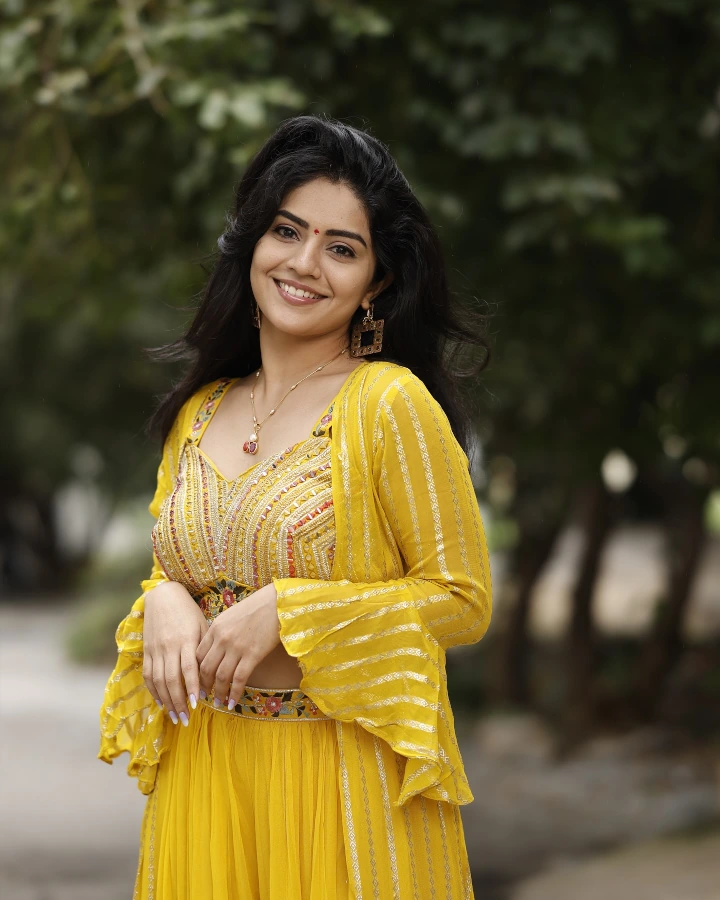 Megha Shetty's Cute Pose for Image