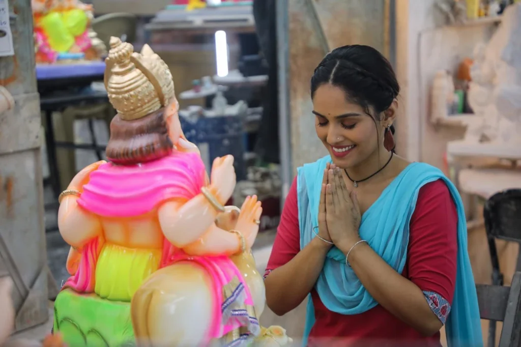 Pallavi Patil is a devotee of Lord Ganesha