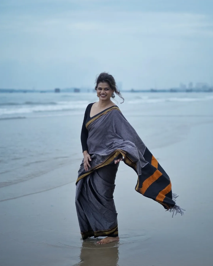 Purva Kaushik Relaxing on Beach