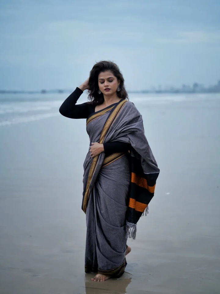 Purva Kaushik Roaming on Beach