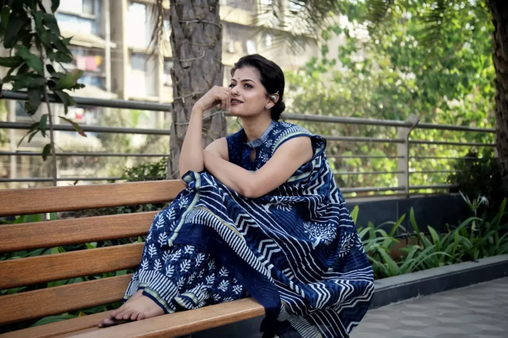 Purva Kaushik Visiting a Local Garden