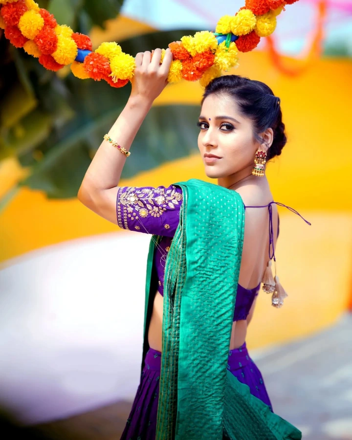 Rashmi Gautam Celebrating Diwali