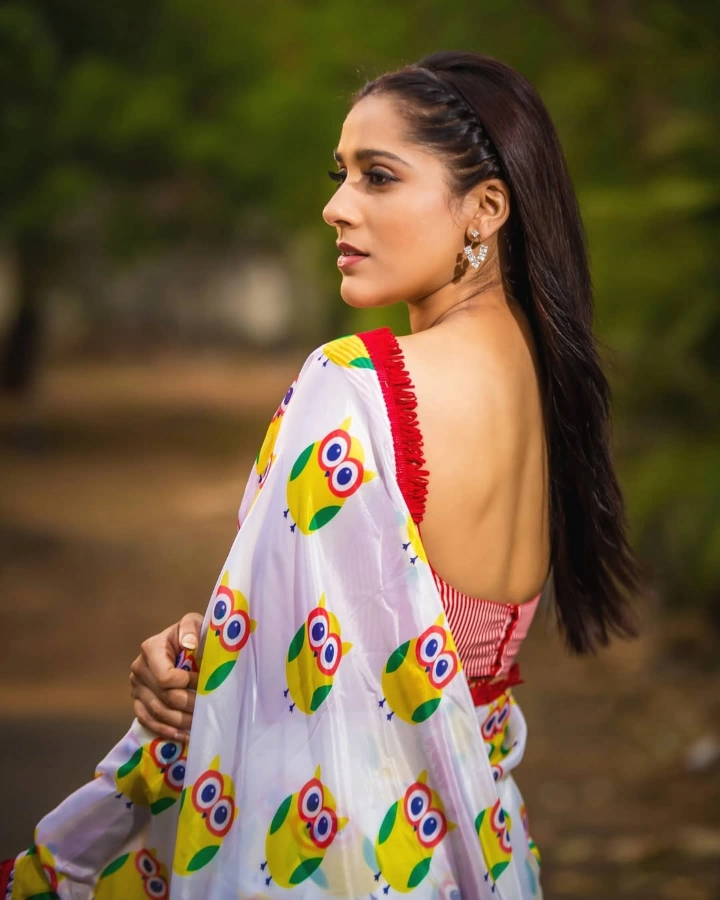 Rashmi Gautam in an Extremely Lovely Saree