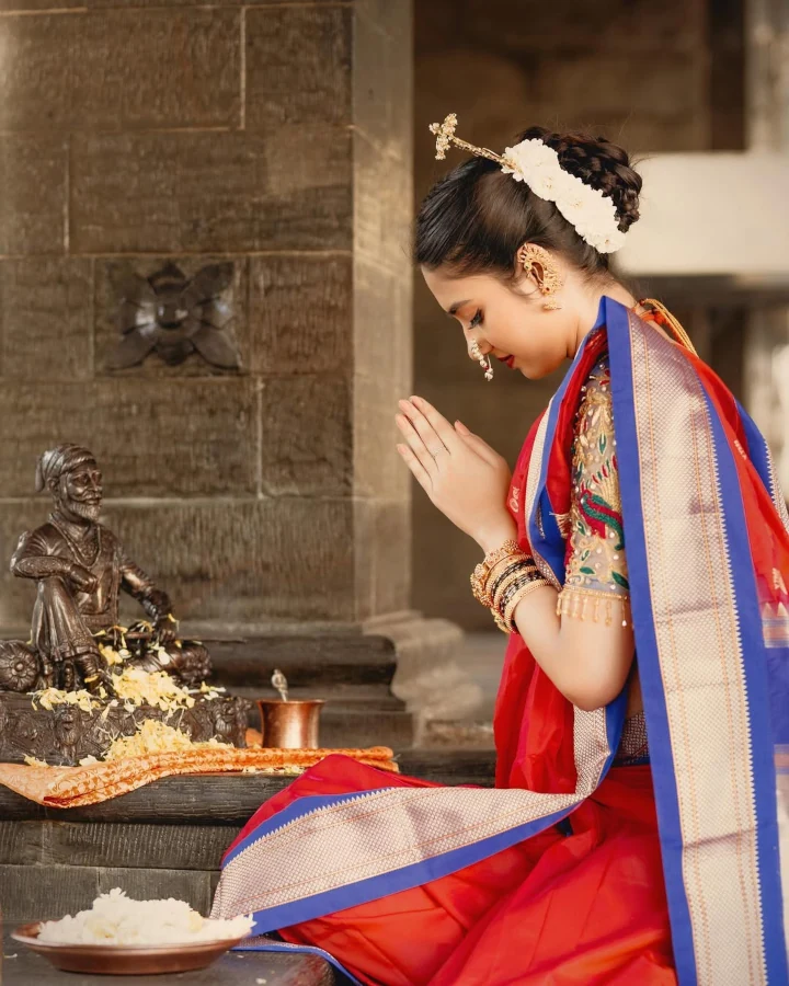Vidula Chougule belongs to a Hindu Family