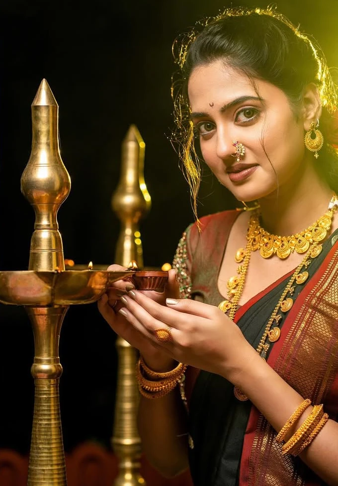 Vidula Chougule has featured in a Jewellery Advertisement