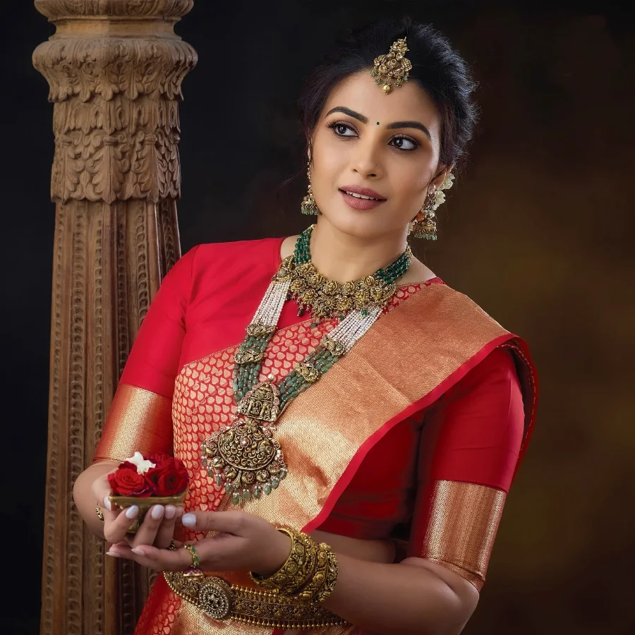 Kavya Shetty at a Wedding Ceremony