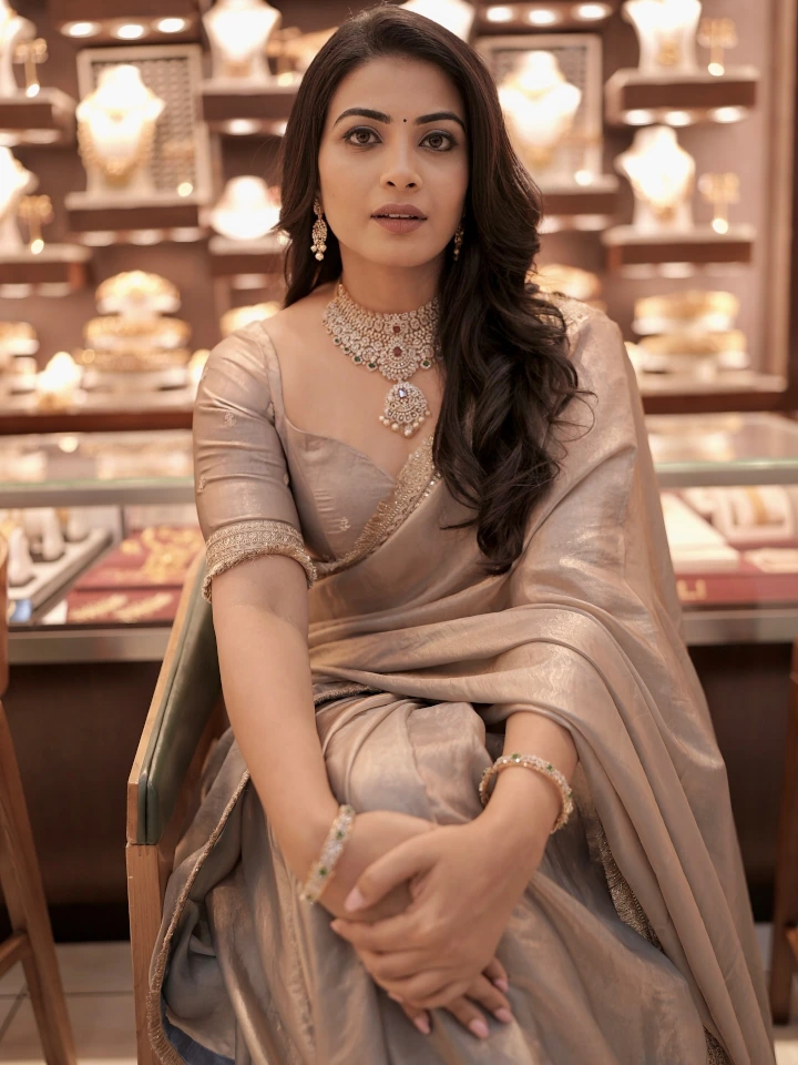 Kavya Shetty in a Traditional Look