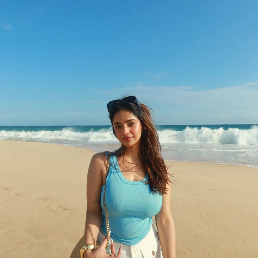 Navya Tiwari Roaming on Beach