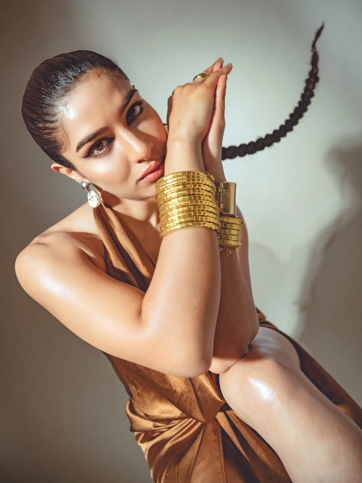 Neha Khan in a Gorgeous One Piece Western Dress