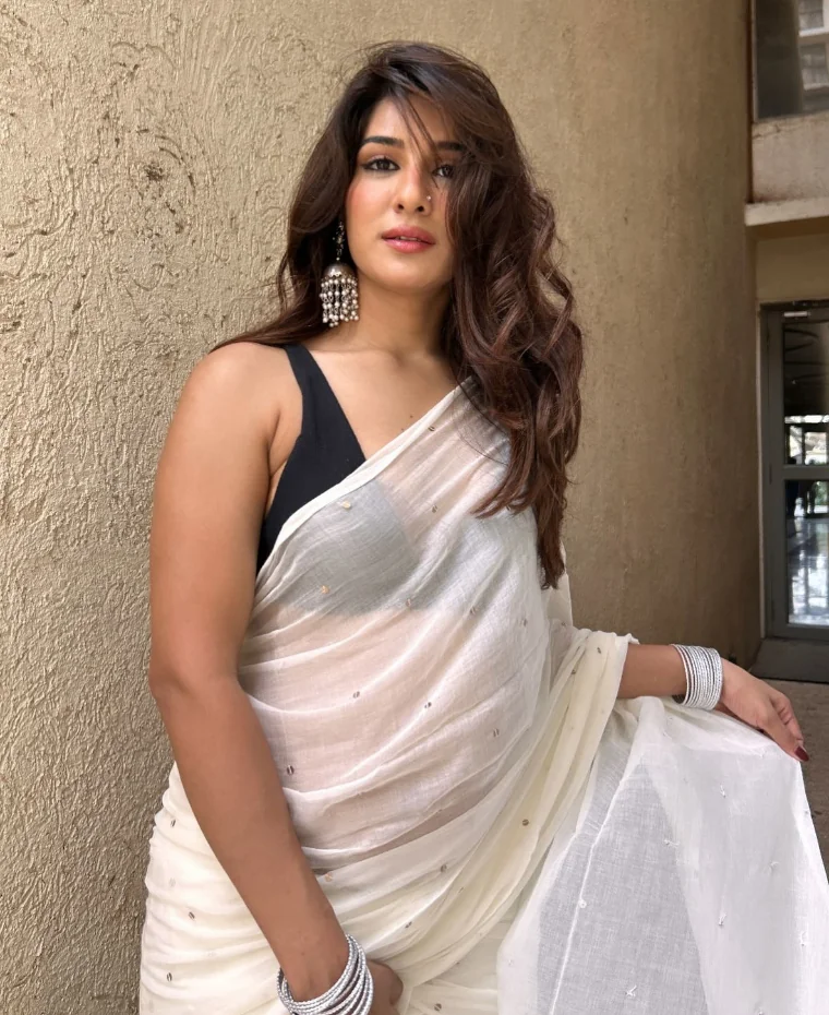 Neha Khan in an Extremely Lovely Saree