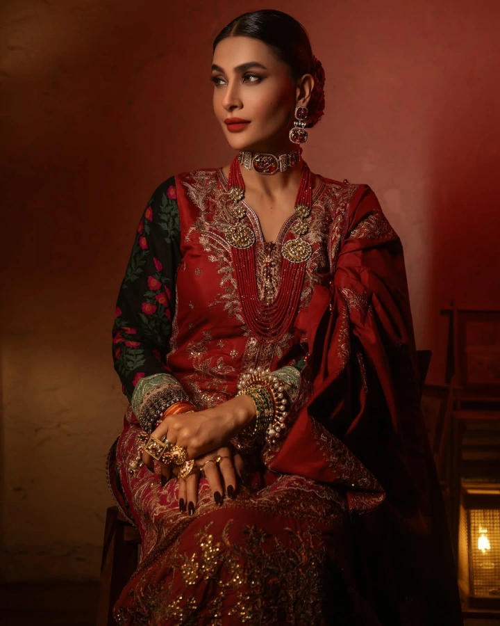 Pavitra Punia's Red Dress Image