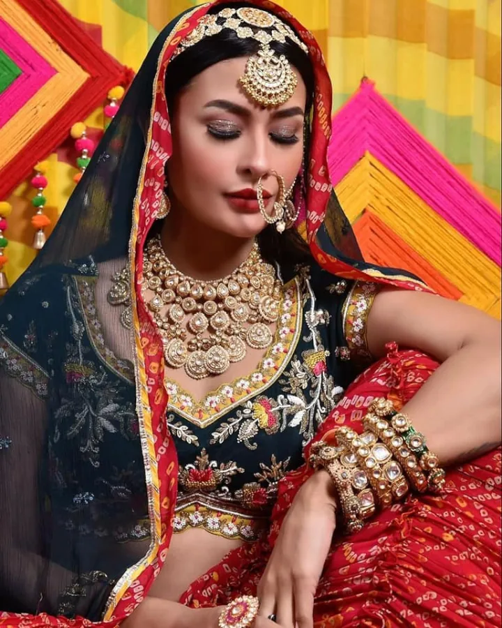 Pavitra Punia's low-cut Garment