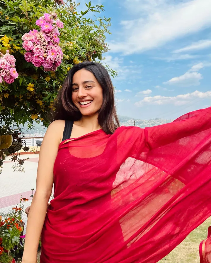 Prasanna Bisht in Hot Saree Image