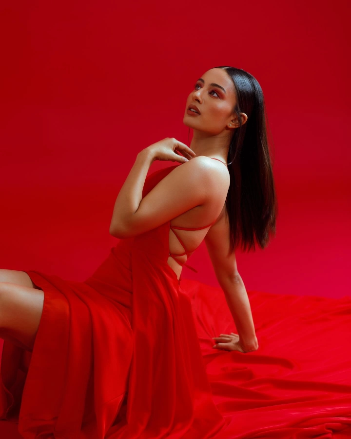 Prasanna Bisht's Beautiful Backless Dress