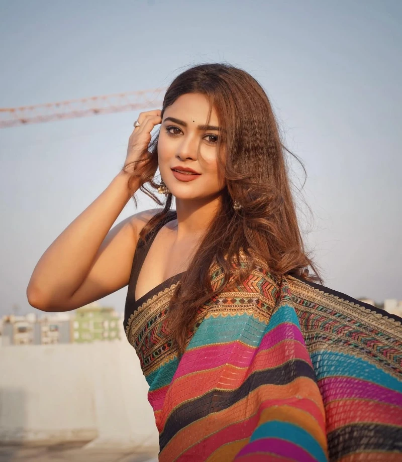 Priyanka Sharma Relaxing on a Terrace