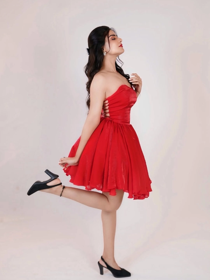 Priyanka Sharma in a Beautiful One Piece Dress
