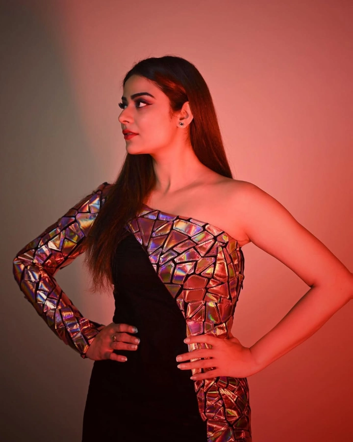 Priyanka Sharma in a Gorgeous One Piece Western Dress