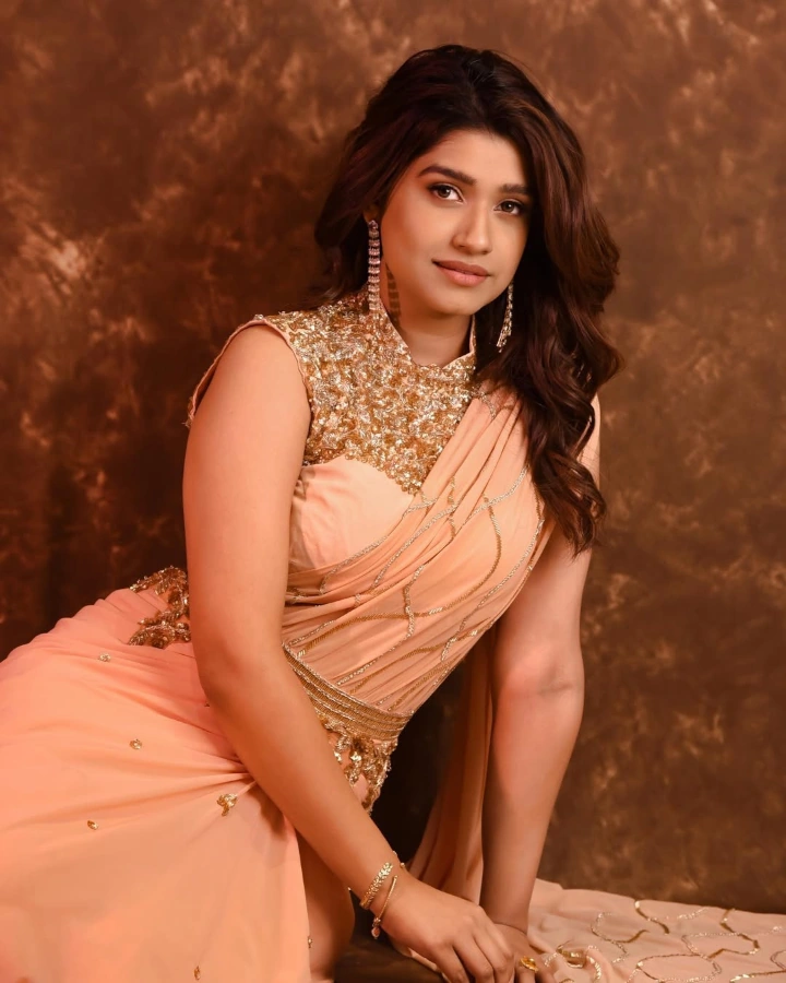 Rasika Sunil has beautiful Dark Brown eyes