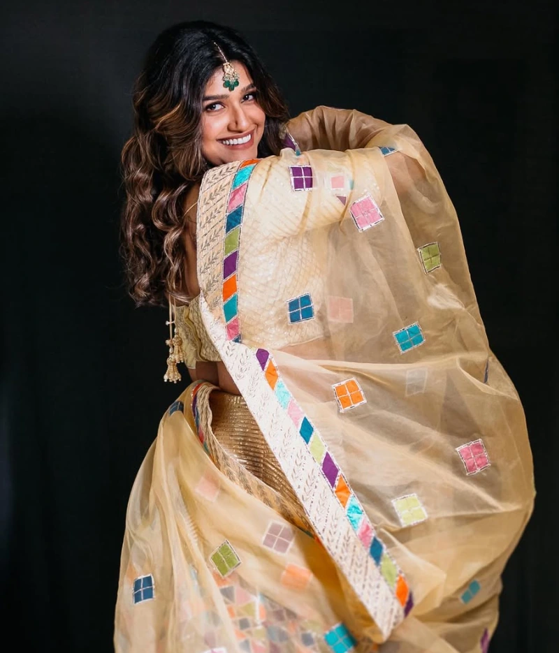 Rasika Sunil's Cute Pose for Image