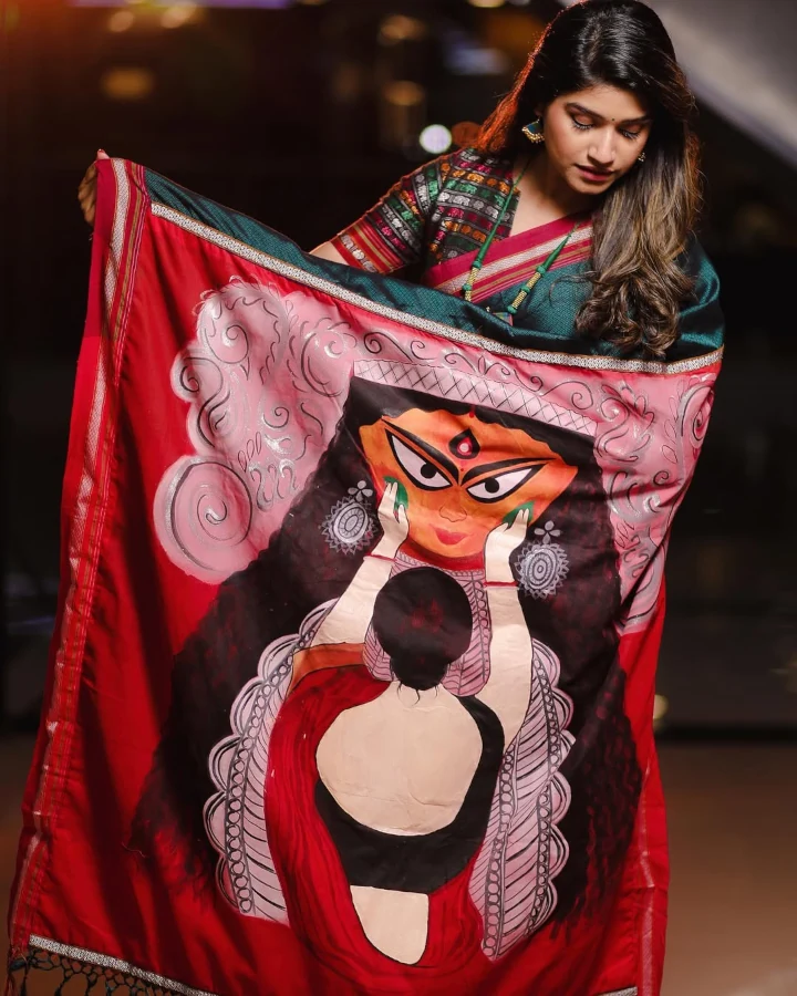 Rasika Sunil's Designer Blouse and Saree