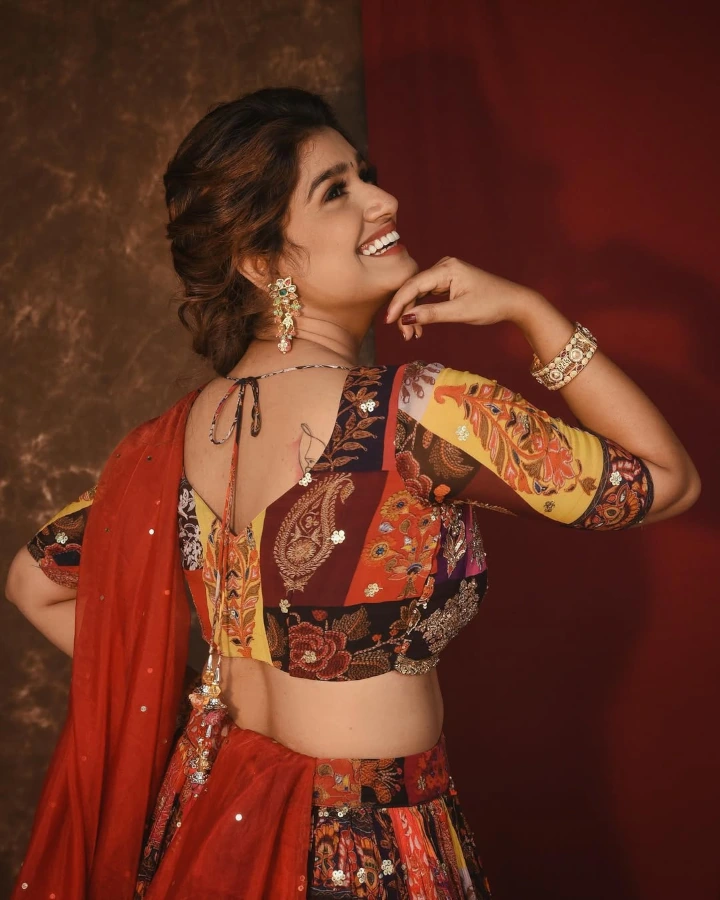 Rasika Sunil's Lovely Back