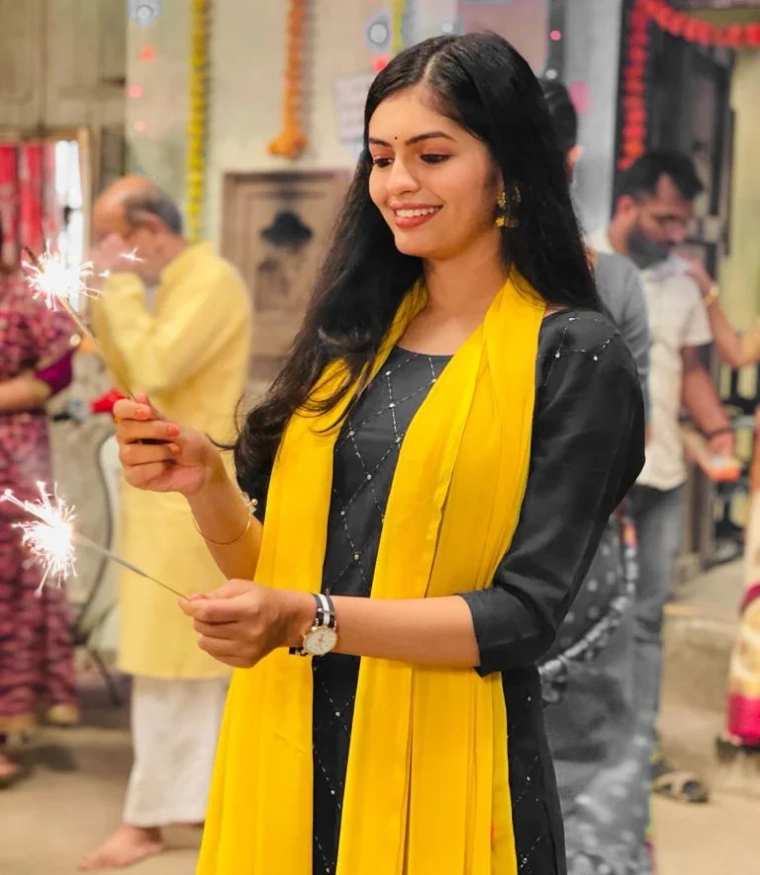 Roomani Khare Celebrating Diwali