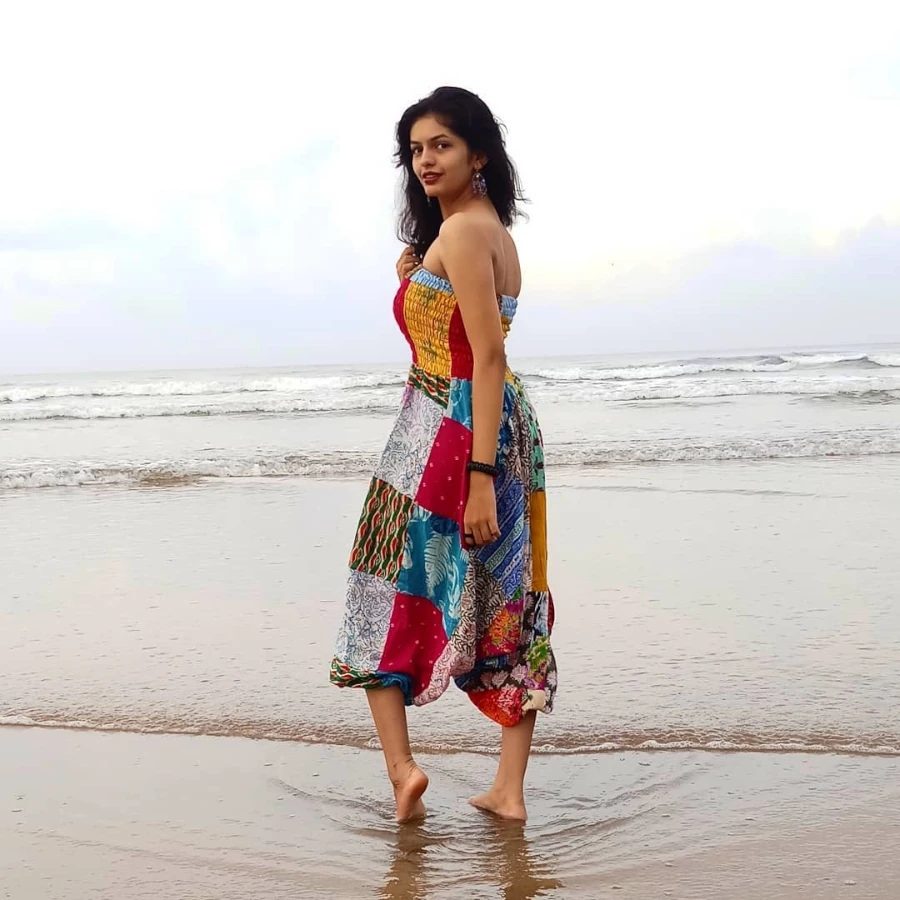 Roomani Khare Roaming on Beach