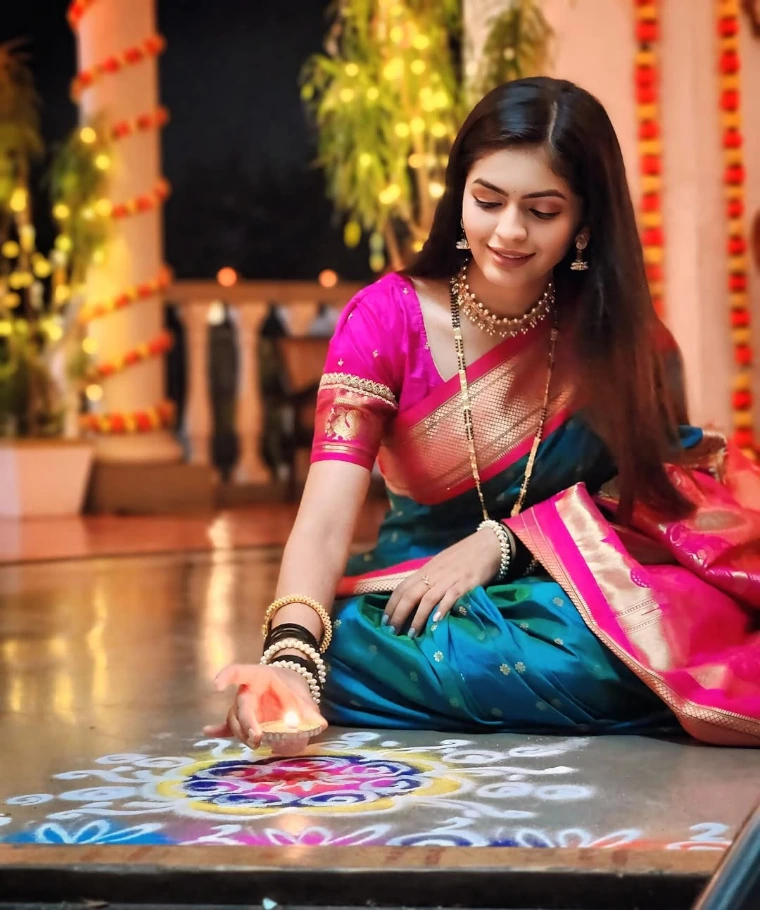 Roomani Khare's Diwali Celebration Image